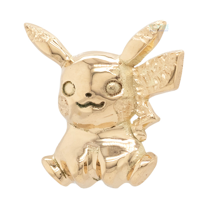 threadless: sitting "Pikachu" End in Gold