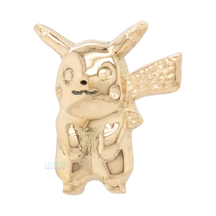 threadless: standing "Pikachu" End in Gold