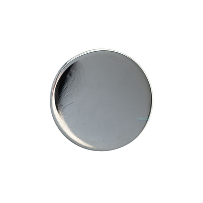 High Polish Disk Threaded End in Black Niobium
