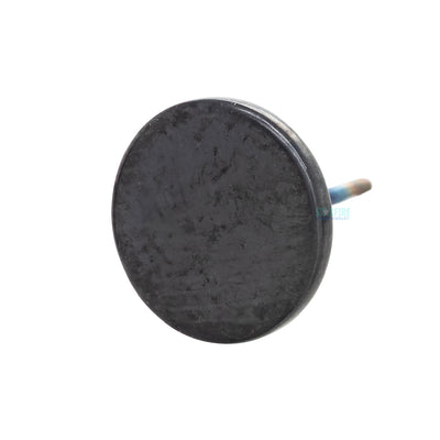 threadless: Matte Disk End in Black Niobium