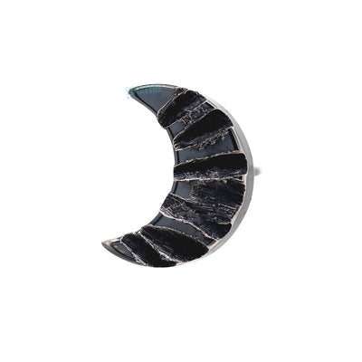 threadless: Wavelength Crescent Moon End in Black Niobium