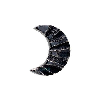 threadless: Wavelength Crescent Moon End in Black Niobium