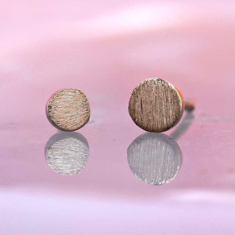 threadless: Glitter Disk End in Gold