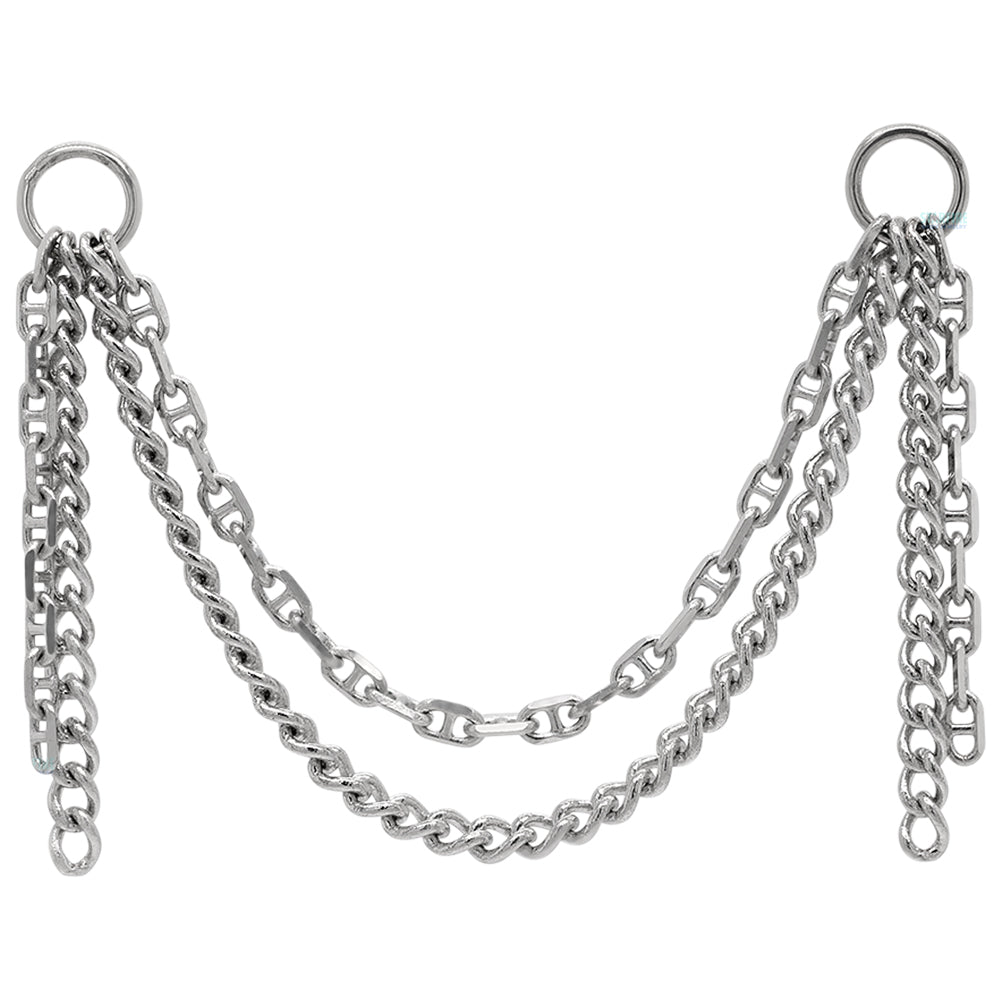 "Yomira" Chain Attachment in Gold