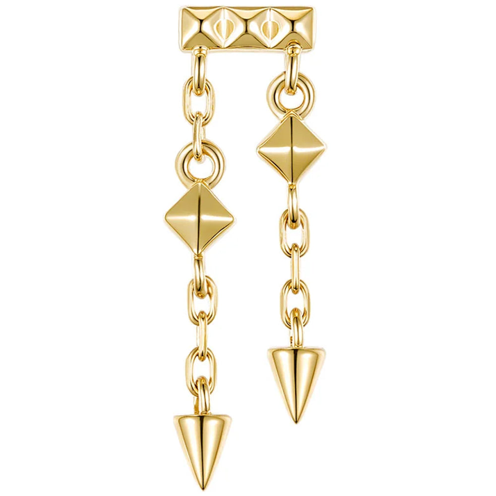 threadless: "Axl" End with Chains in Gold