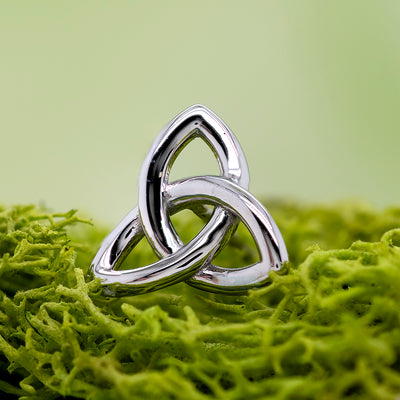 threadless: Celtic Knot Pin in Gold & Platinum