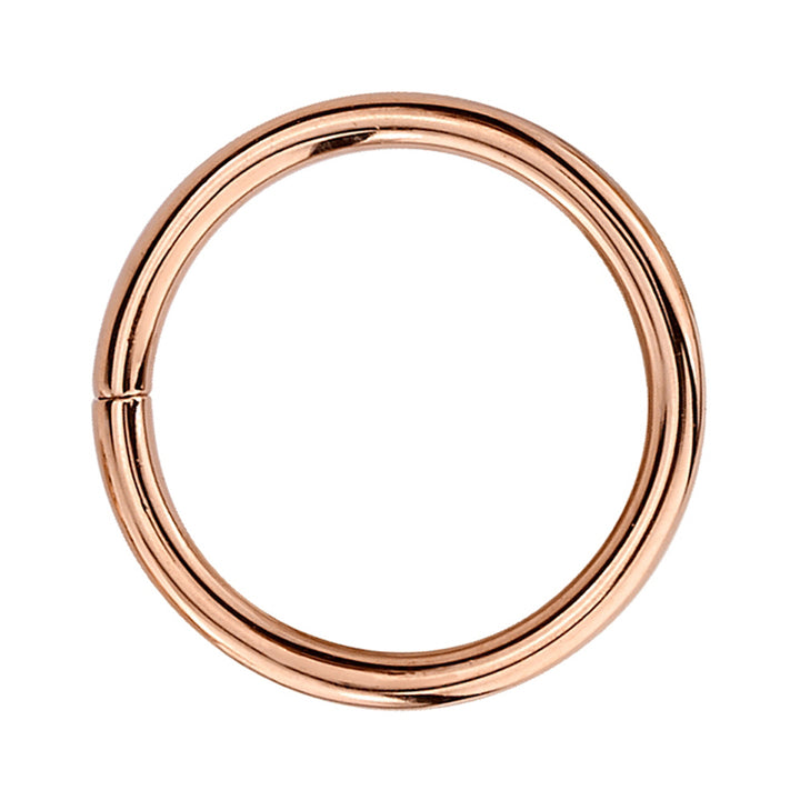 Classic Seam Ring in Gold & Platinum