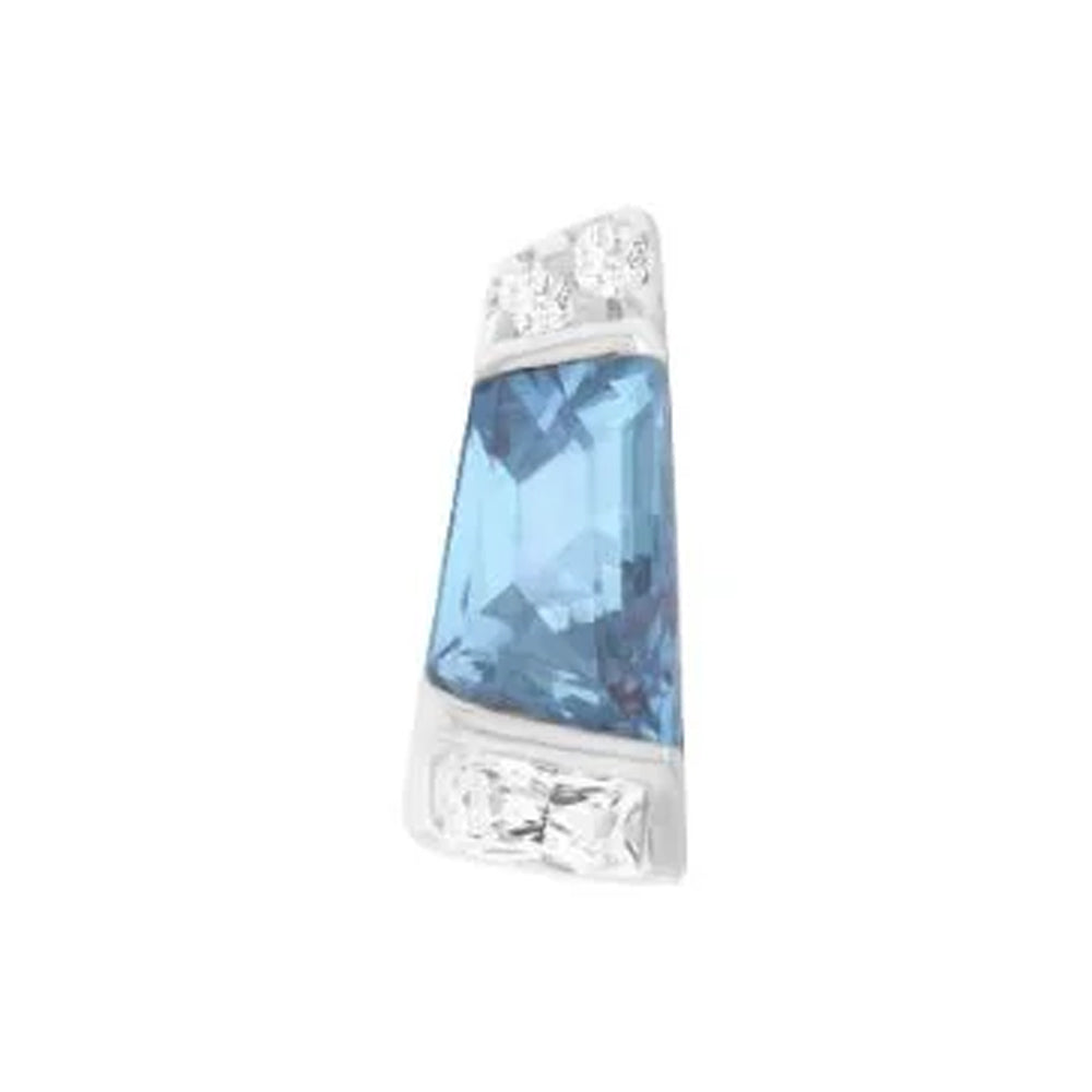 threadless: "Saboteur" End in Gold with London Blue Topaz & CZ's