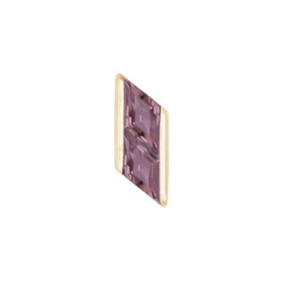 threadless: "Joia" End in Gold with Amethyst