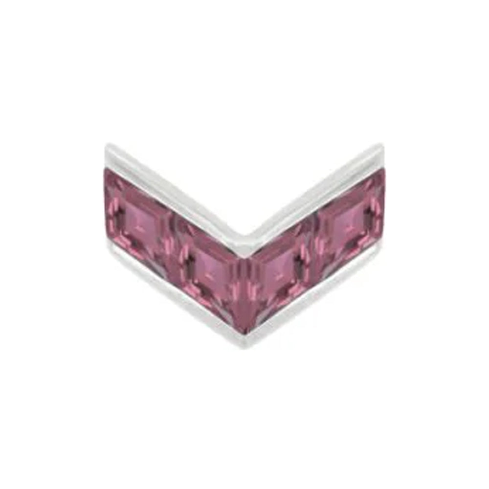 threadless: "Rave" End in Gold with Amethyst