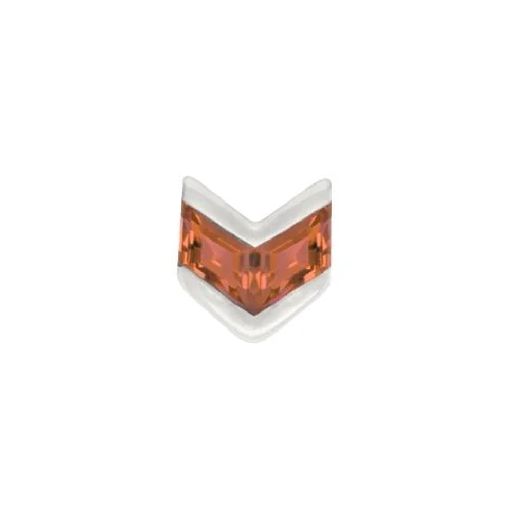 threadless: "Vande" End in Gold with Garnet
