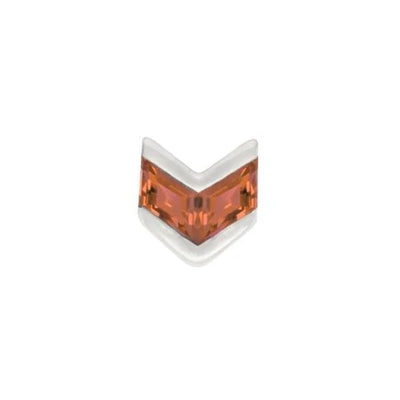 threadless: "Vande" End in Gold with Garnet