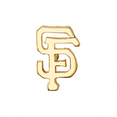 "San Francisco" Threaded End in Gold