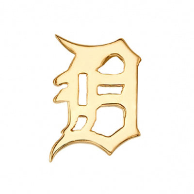 "Detroit!" Threaded End in Gold