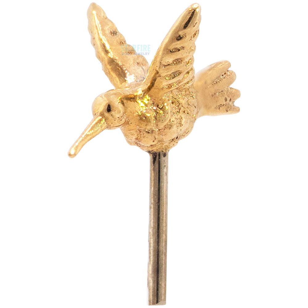 threadless: 3D Hummingbird End in Gold