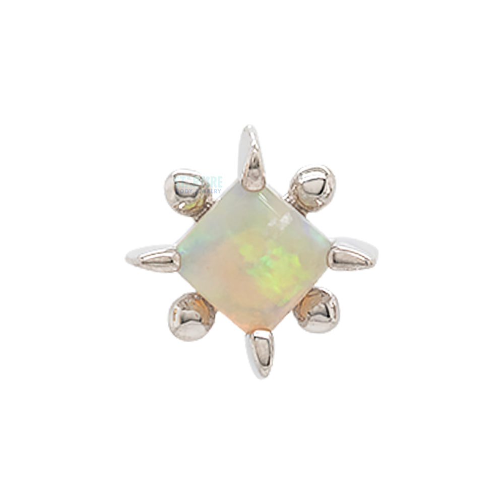 threadless: "Cassandra" End in Gold with Gemstone