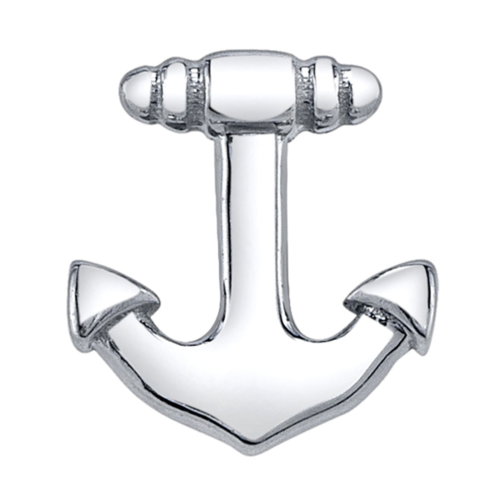 threadless: Anchor Pin in Gold & Platinum