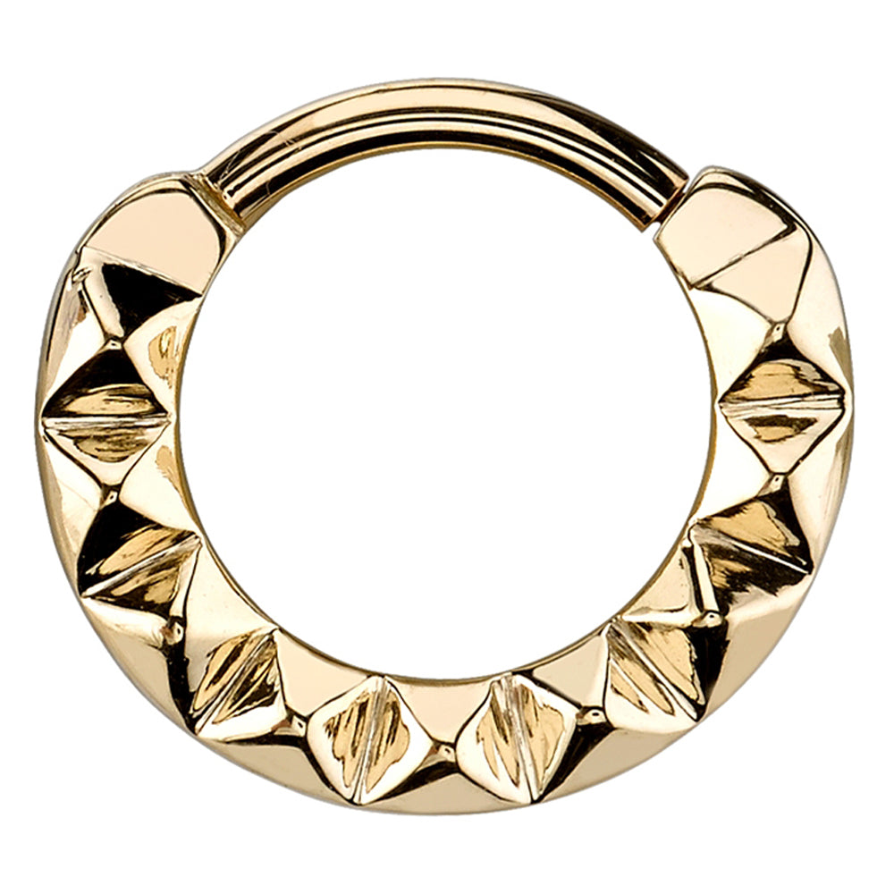 "Havok" Hinge Ring in Gold & Platinum