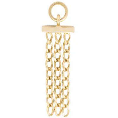 "Transform" Chain Charm in Gold