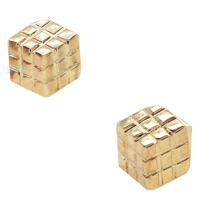 threadless: "Rude Bits Cube" End in Gold
