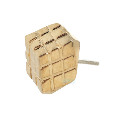 threadless: "Rude Bits Cube" End in Gold