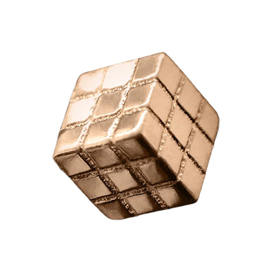 threadless: "Rude Bits Cube" End in Gold
