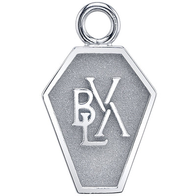 "'Til Death" Charm in Gold & Platinum