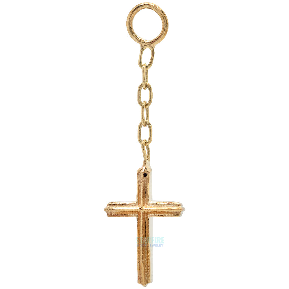 "Milagros" Chain Charm in Gold