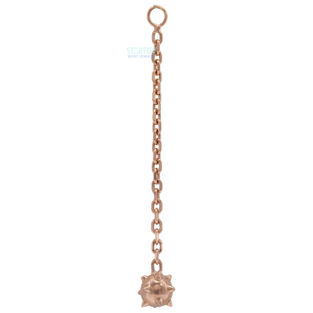 "The Algorithm" Chain Charm in Gold