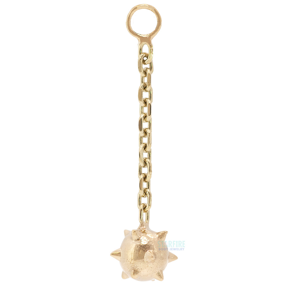 "The Algorithm" Chain Charm in Gold
