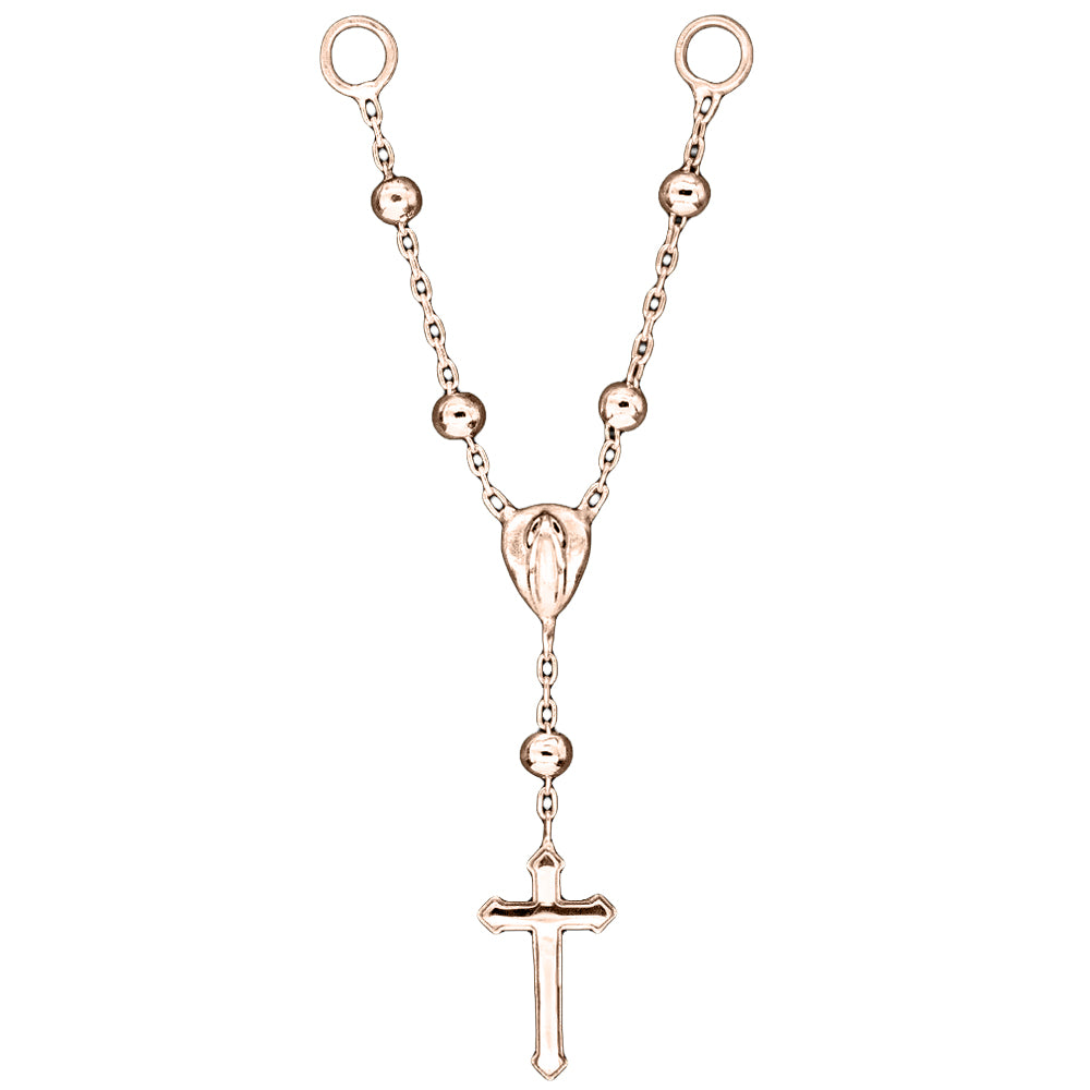 "Ave Maria" Chain Attachment in Gold