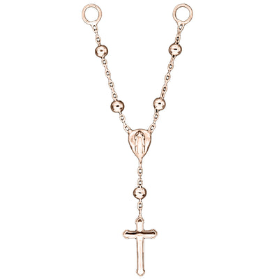 "Ave Maria" Chain Attachment in Gold