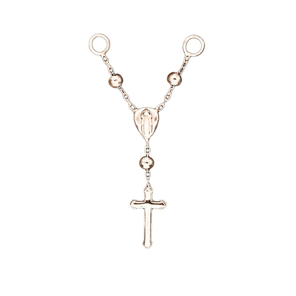 "Ave Maria" Chain Attachment in Gold