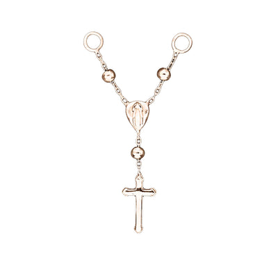 "Ave Maria" Chain Attachment in Gold