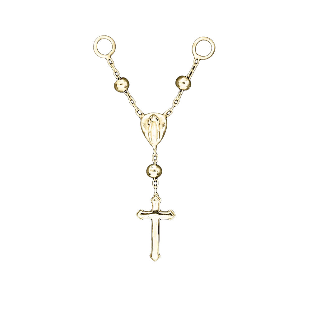 "Ave Maria" Chain Attachment in Gold