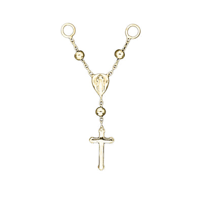 "Ave Maria" Chain Attachment in Gold