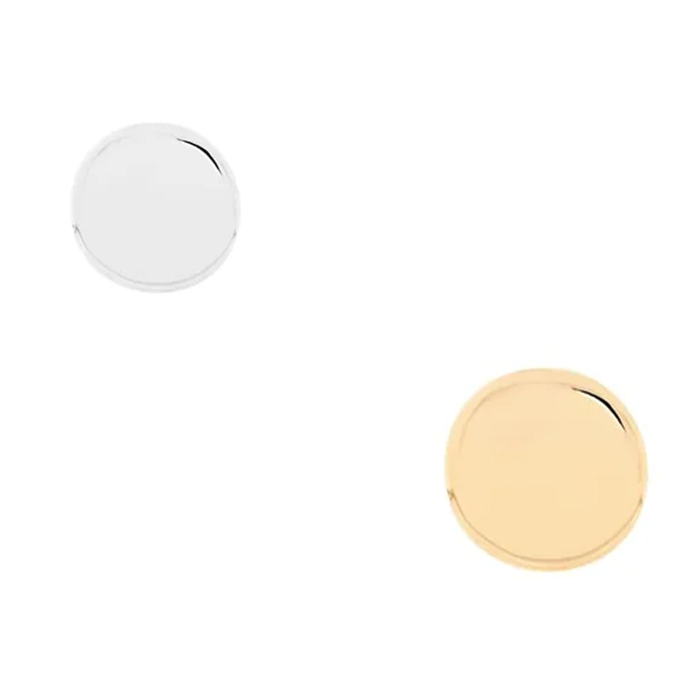 threadless: Flat Disc End in Gold