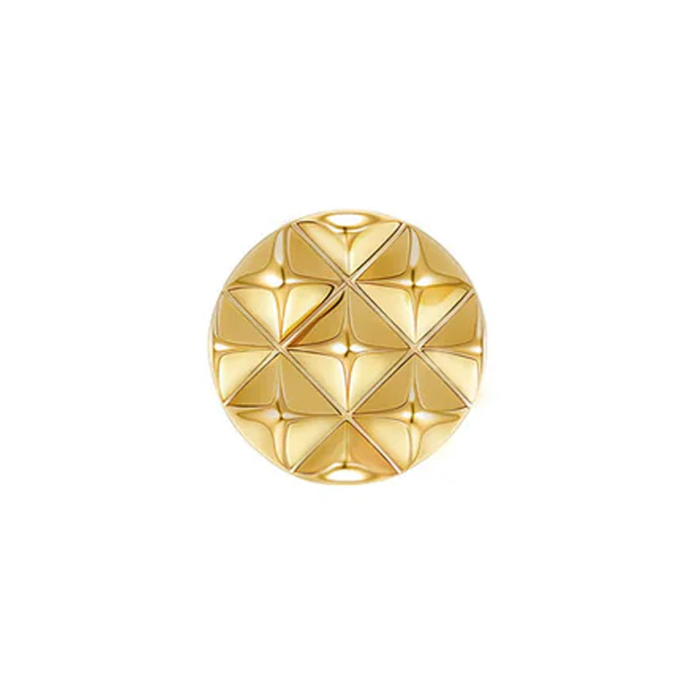 threadless: Pyramid Disc End in Gold