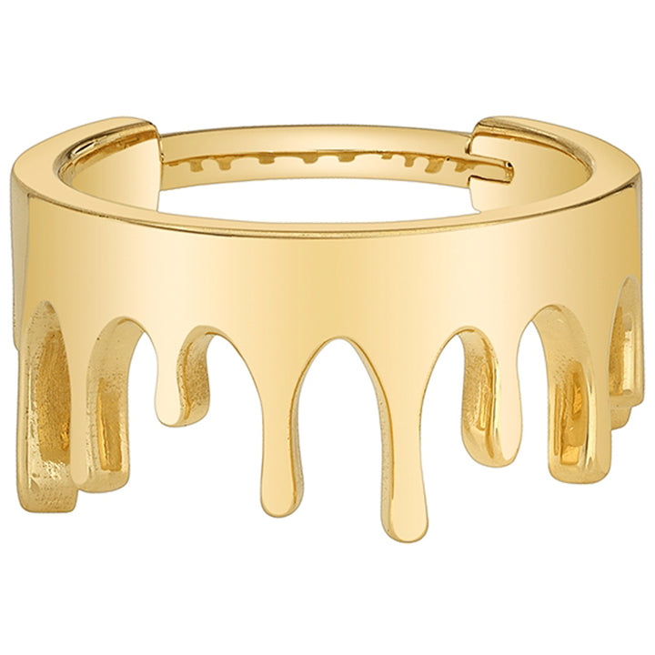 "Melt with Me" Hinge Ring in Gold & Platinum