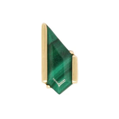 threadless: "Vinyl" End in Gold with Malachite