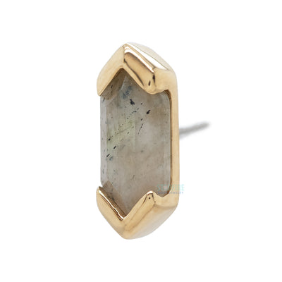 threadless: "Mystic" End in Gold with Labradorite