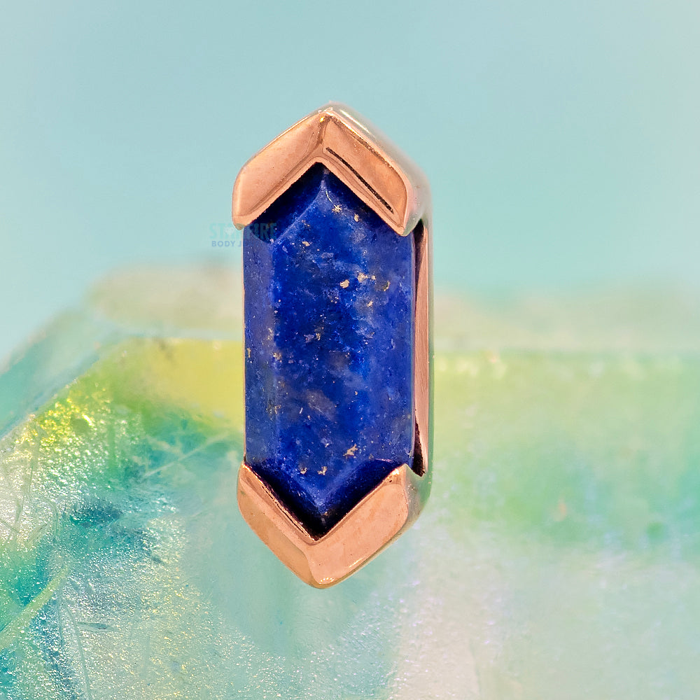 threadless: "Mystic" End in Gold with Lapis