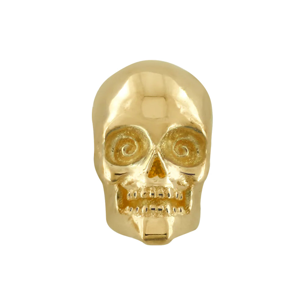 threadless: "Skull" End in Gold