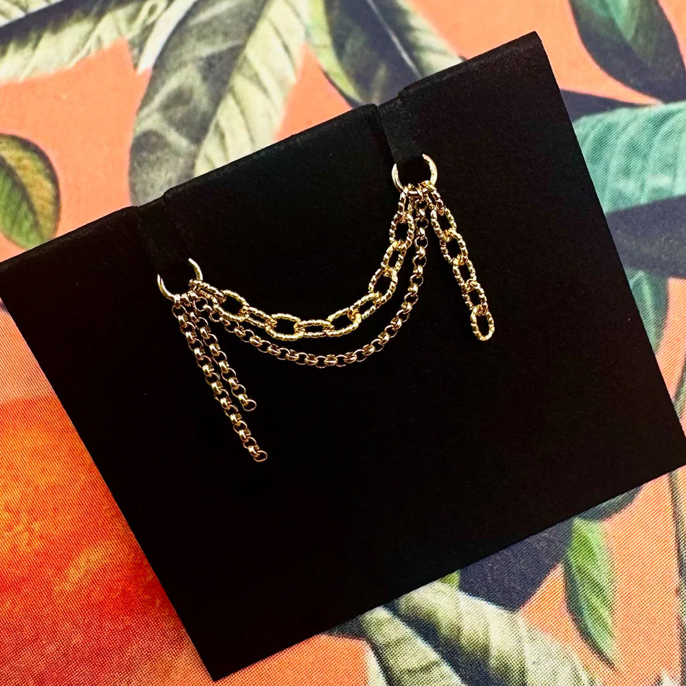 "Golden Hour" Chain Attachment in Gold
