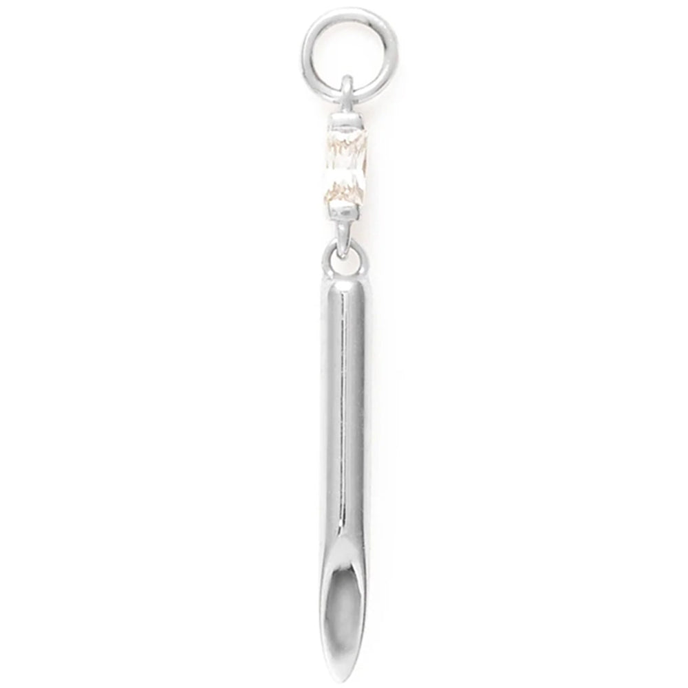 "Kulture" Charm in Gold with CZ