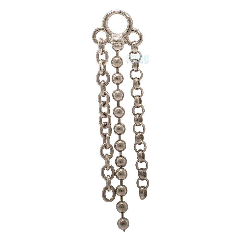 "Stormer" Chain Charm in Gold