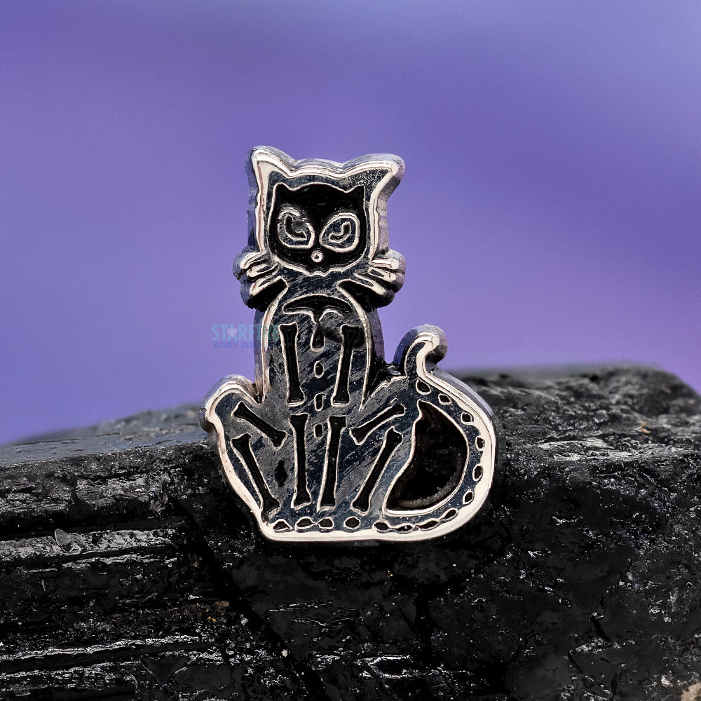 threadless: "Skele Cat" End in Gold