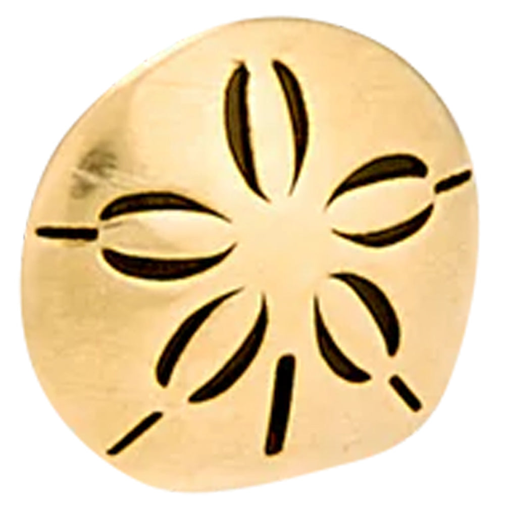 threadless: Sand Dollar End in Gold
