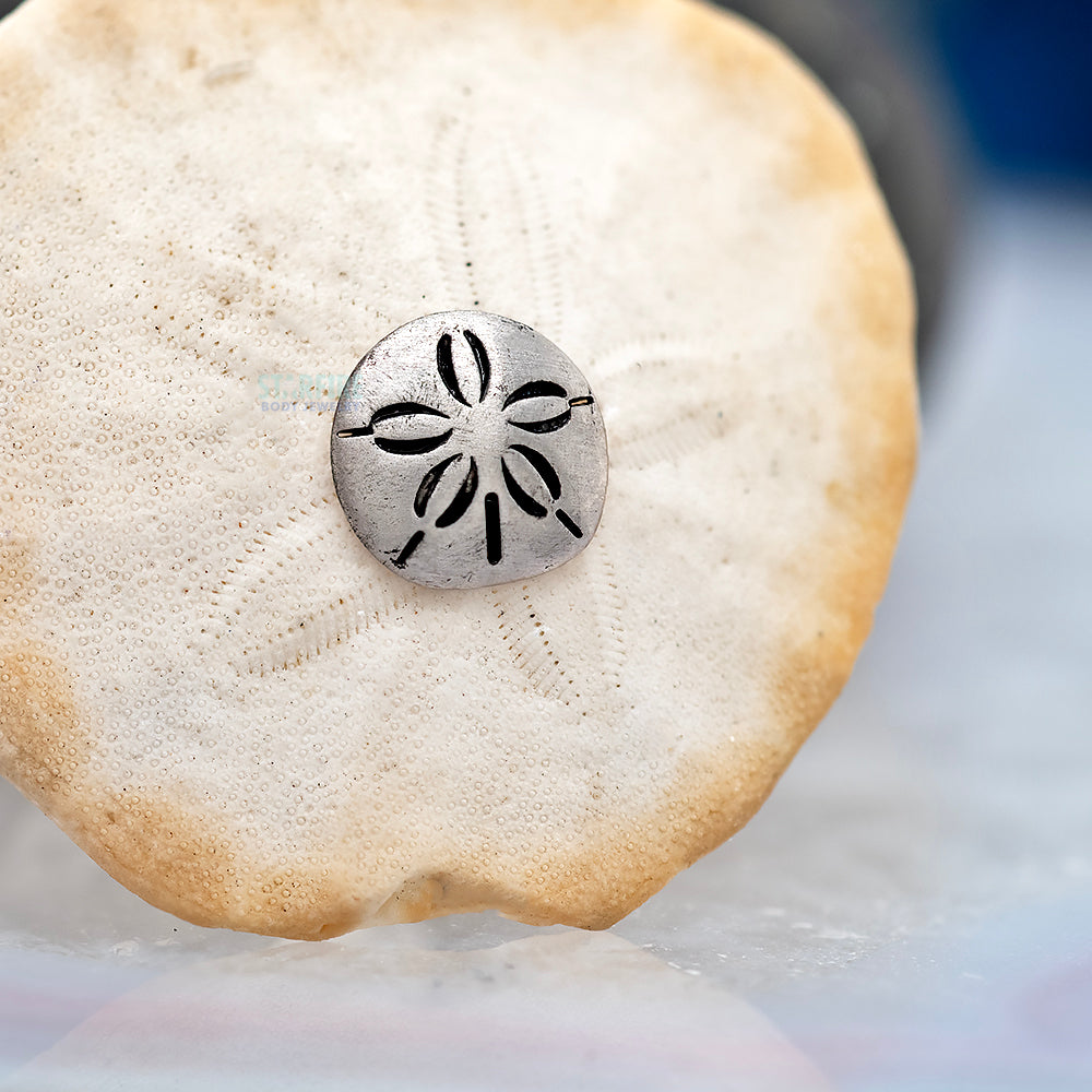 threadless: Sand Dollar End in Gold