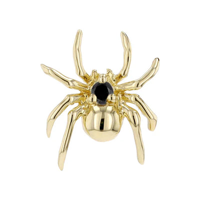 threadless: "Pippa" End in Gold with Genuine Gemstones